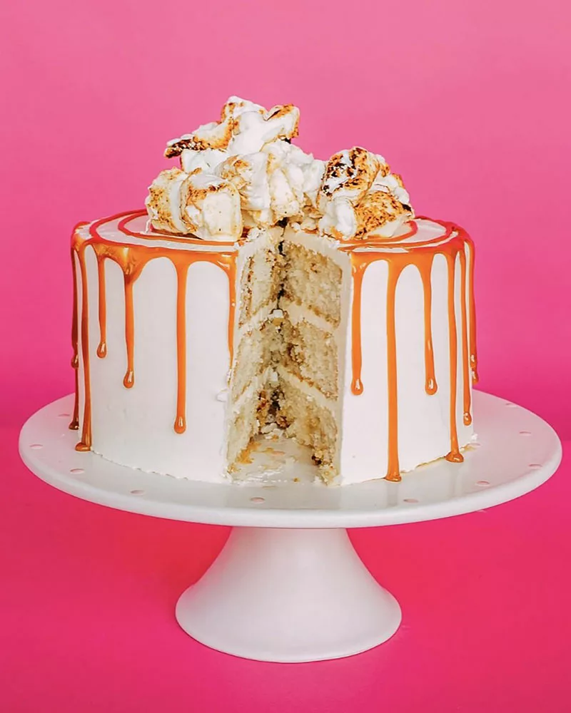 Buttered Marshmallow Signature/S'Mores Special Edition Cake