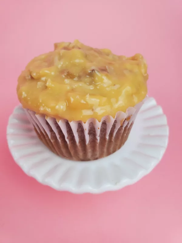 German Chocolate Cupcakes (12)